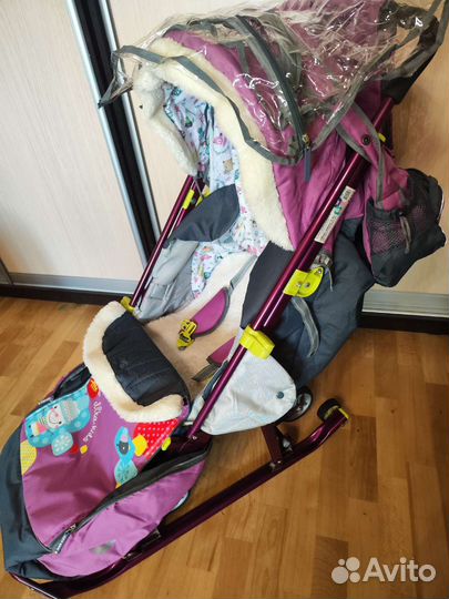 Санки коляска