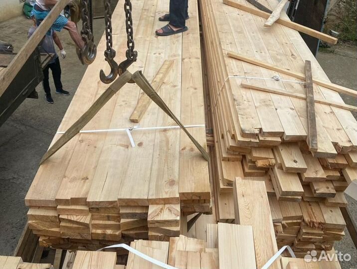 Доска обрезная 2 сорт 25х150