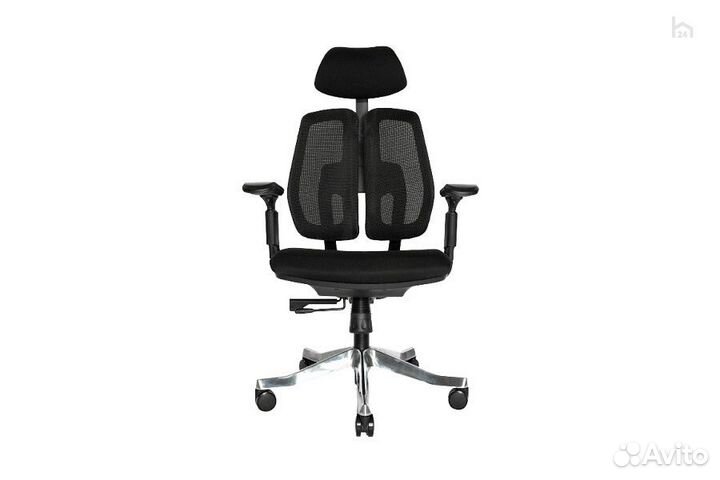 Кресло компьютерное ортопедическое Bionic black