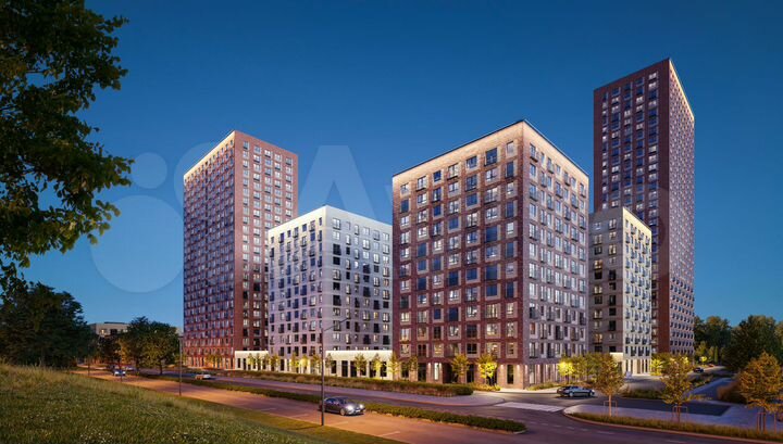 2-к. квартира, 38,8 м², 2/32 эт.