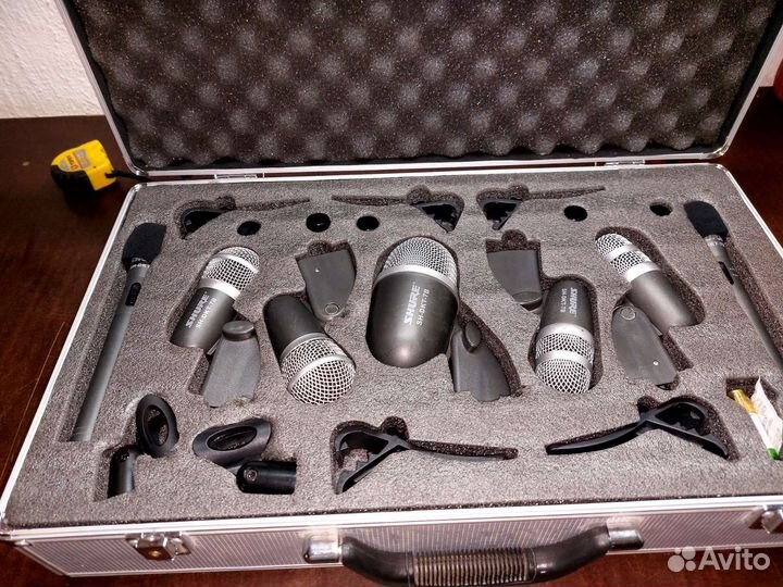 Набор микрофонов для барабанов shure SH-DKT-7B