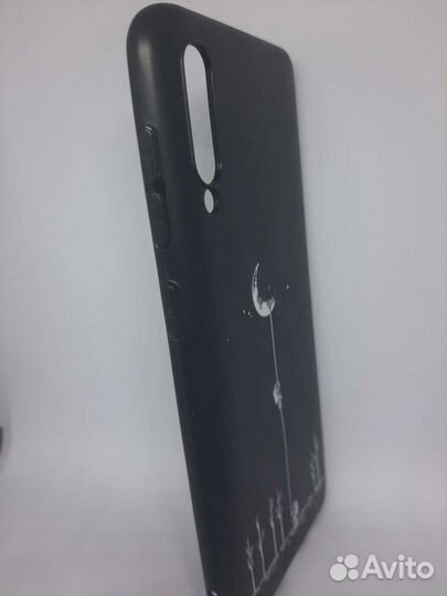 Чехол на Samsung A50 черный