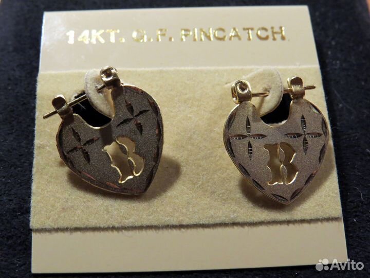 Винтажные золотые украшения из США