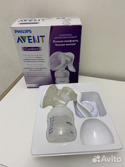 Молокоотсос ручной philips avent