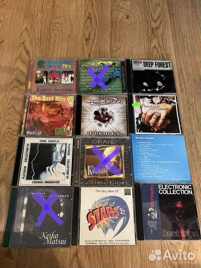 CD диски музыкальные