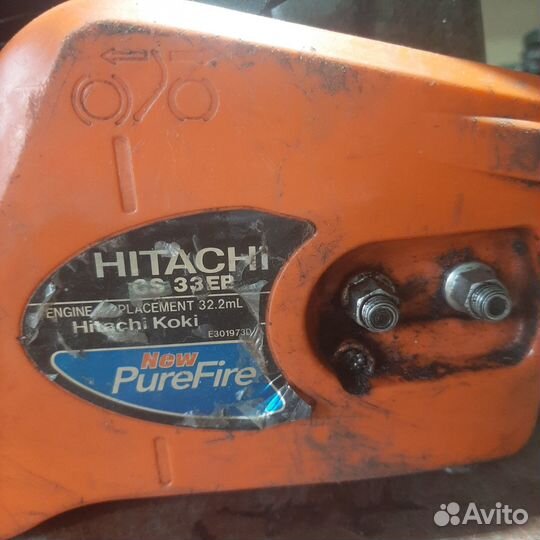 Бензопила бу hitachi на запчасти