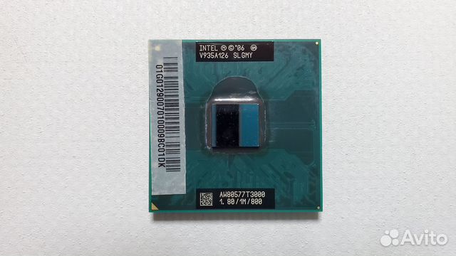 Intel Core2Duo T3000 купить в Санкт-Петербурге | Электроника | Авито