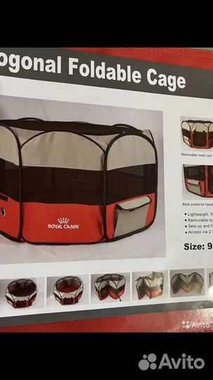 Вольер для щенков мли котят