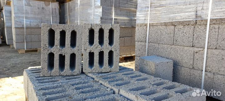 Блоки керамзитобетонные керамзитные шлакоблоки аг
