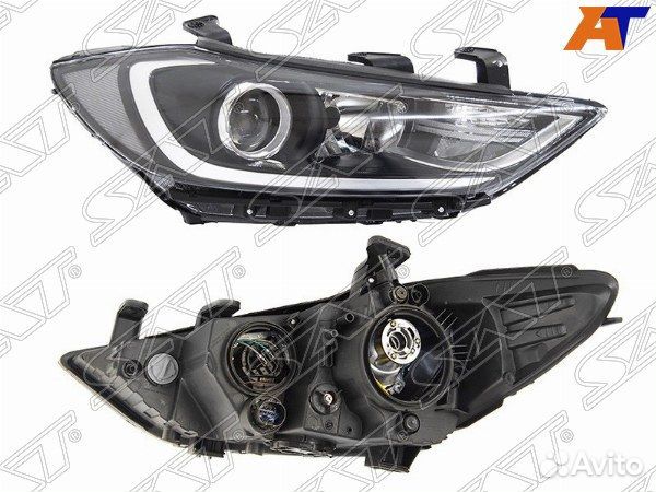 Фара hyundai elantra 16