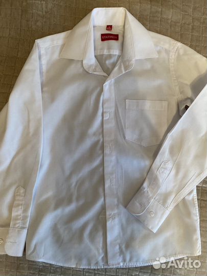 Рубашки на мальчика 122 128 для школы