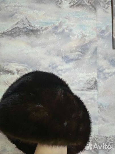 Шапка норковая женская бу