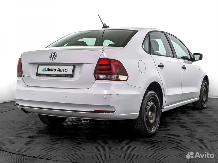 Volkswagen Polo 1.6 AT, 2019, 81 332 км
