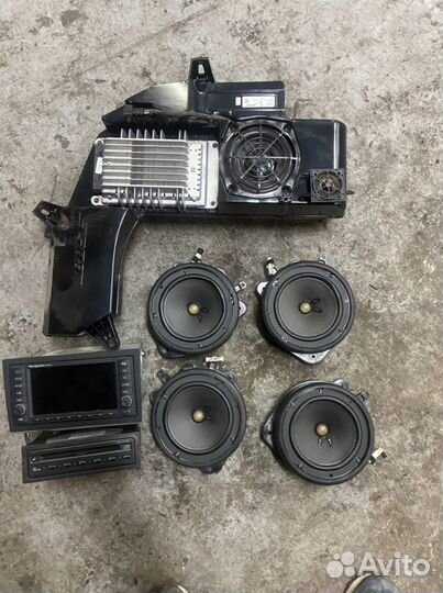 Акустика bose audi s4 b7 авант