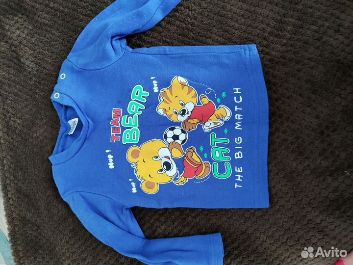 Лонгсливы на мальчика 86р