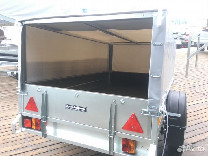 Прицеп сст 7132-2К (Тент и Дуги 0.8)