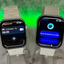 Apple Watch 11 10 «Оригинал» Natural Titanium, Москва