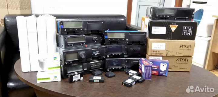 Тахограф Атол, Меркурий, Штрих-рус, скзи