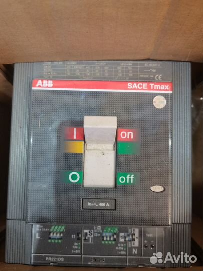 Автоматический выключатель ABB sace tmax T5N 400A