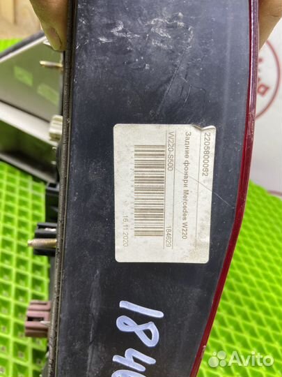 Задний фонарь mercedes benz w220