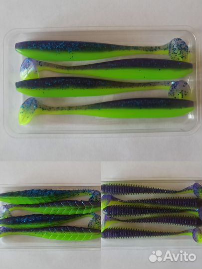 Keitech,Frapp,Narval,Relax, Crazy Fish, LuckyJohn