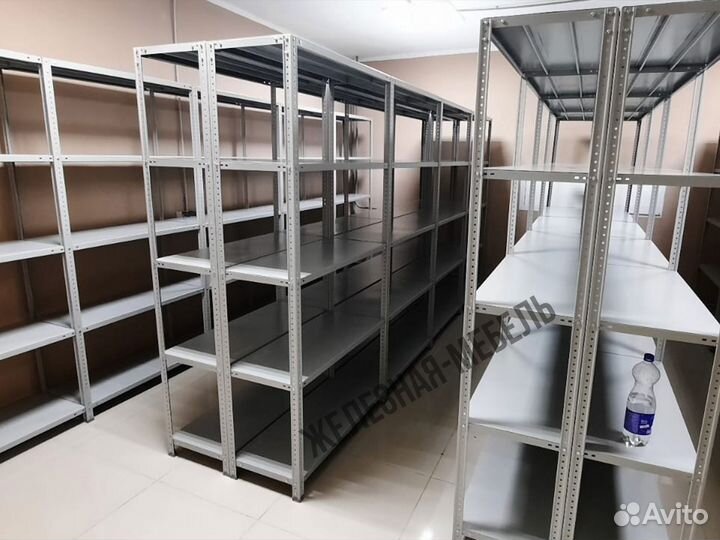 Стеллаж металлический офисный для кабинета, архива