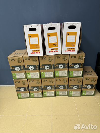 Кабель витая пара utp-5e ITK