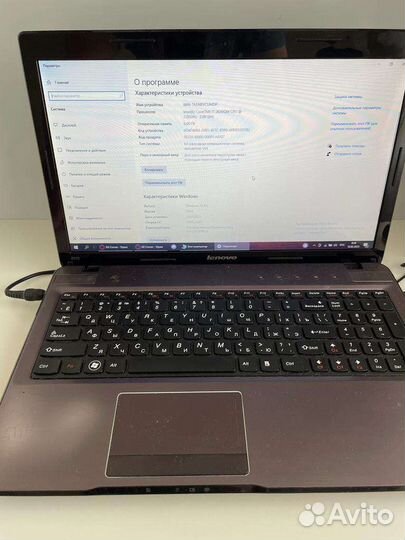 Ноутбук Lenovo ideapad z570