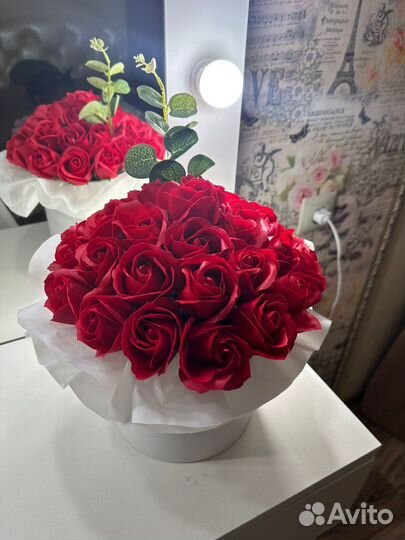 Мыльные букеты