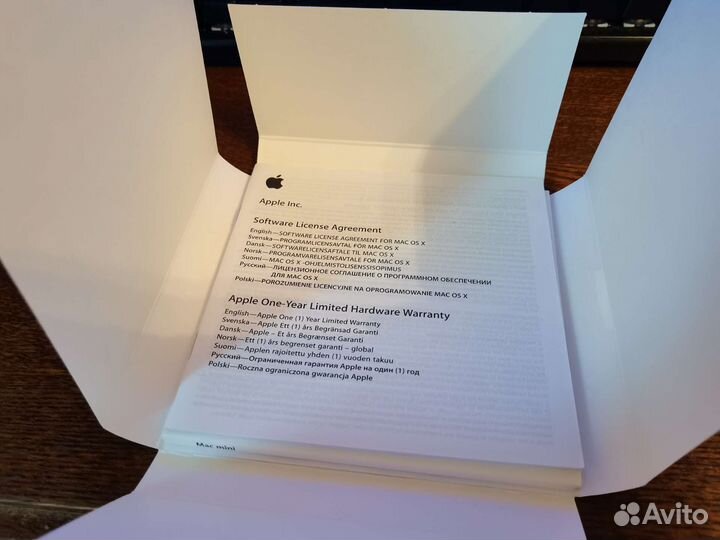 Комплектация Mac Mini (2007)