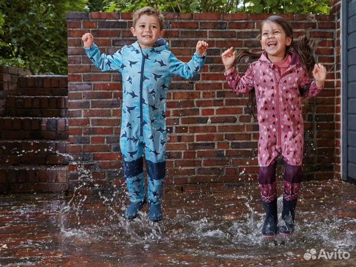 Комбинезоны софтшелл и джинсовый Мазакея 98/104