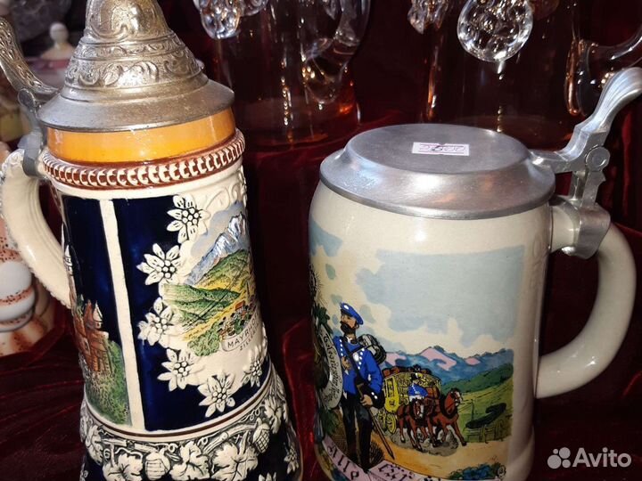 Кружка пивная Чехия, Германия и т.д