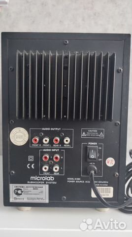Акустические колонки microlab М 880 купить в Кирове | Электроника | Авито