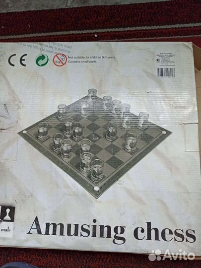 Шахматы рюмки