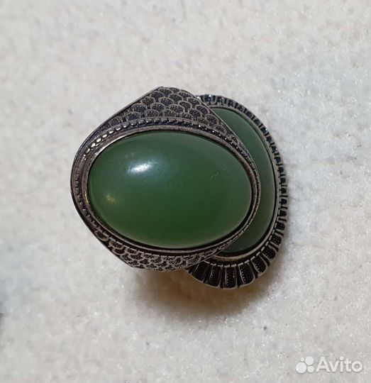Комплект серьги с перстнем. Серебро 925