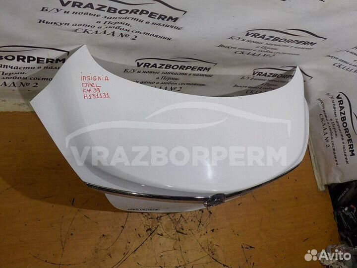 Крышка багажника Opel Insignia