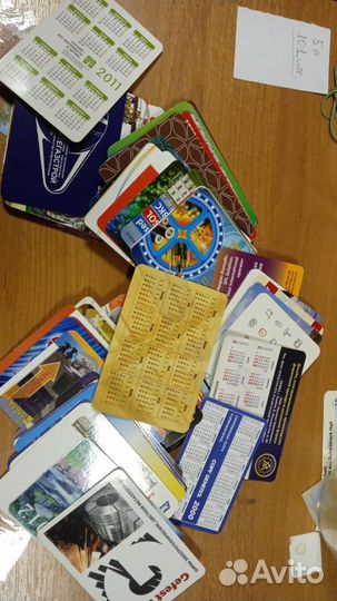 Календарики карманные 2010-2012 г