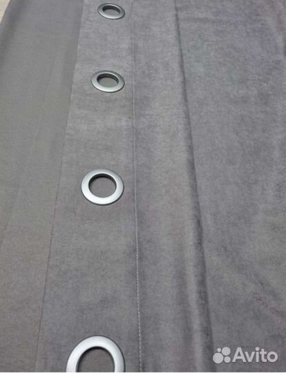 Шторы на люверсах 2шт