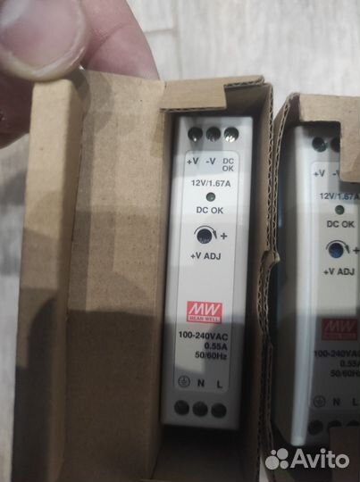 Блок питания 12В, 1,67А, DC
