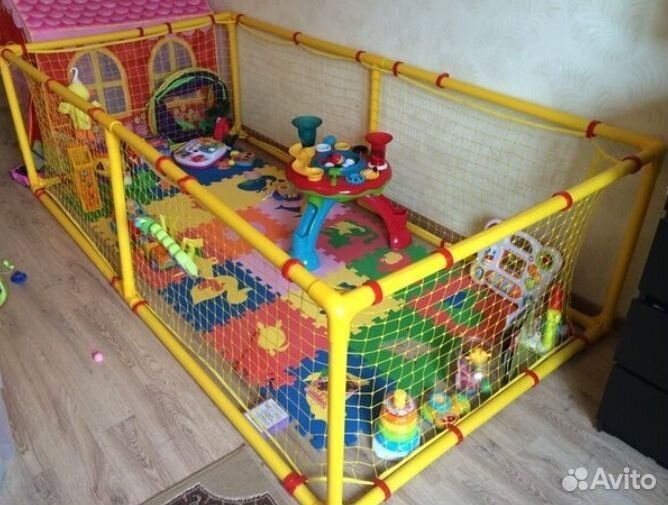 Большой детский манеж Leco I T Home