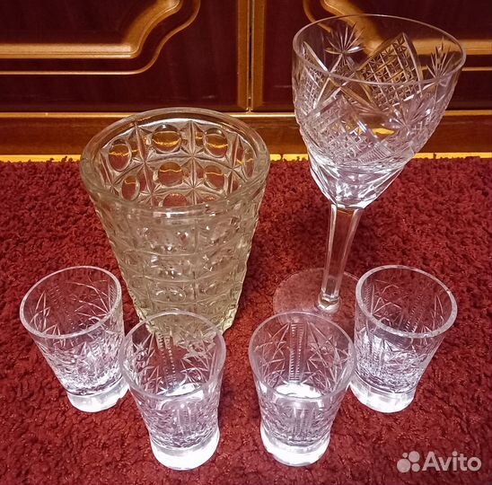 Хрусталь Богемия набором