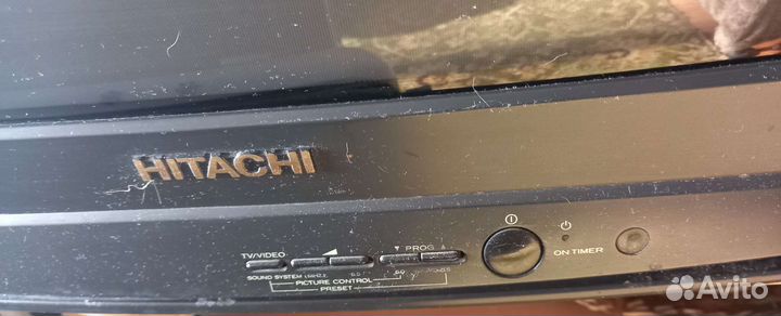 Телевизор hitachi бу в рабочем состоянии