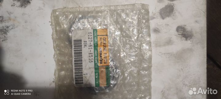 Уплотнение водяного насоса komatsu 6127-61-1516