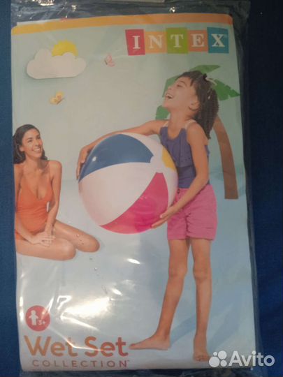 Большой надувной мяч