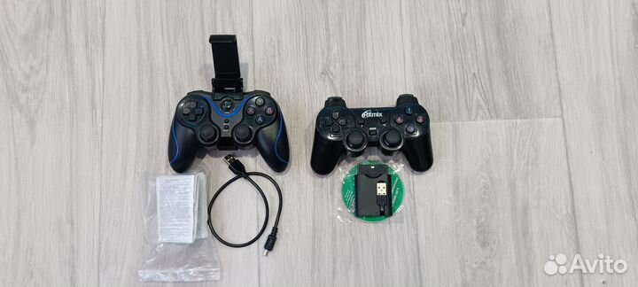 Геймпады Defender Blast + Ritmix GP-020WPS