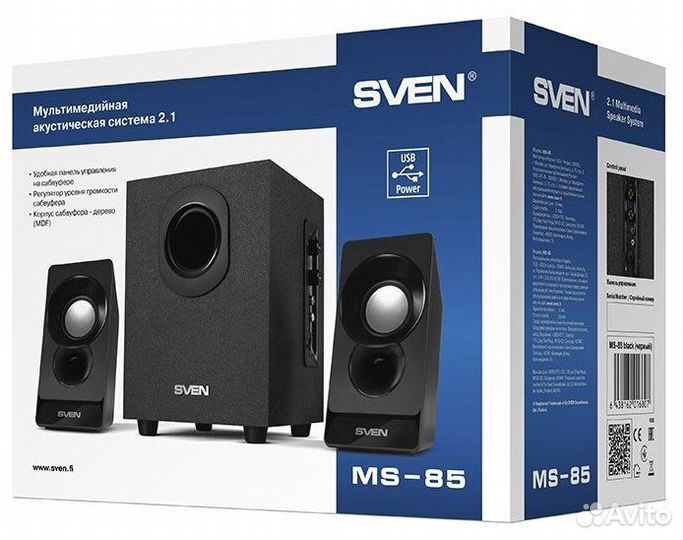 Компьютерная акустика 2.1 Sven MS-85 SV-016807 10