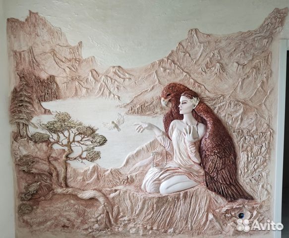 Барельеф/лепнина картины, панно