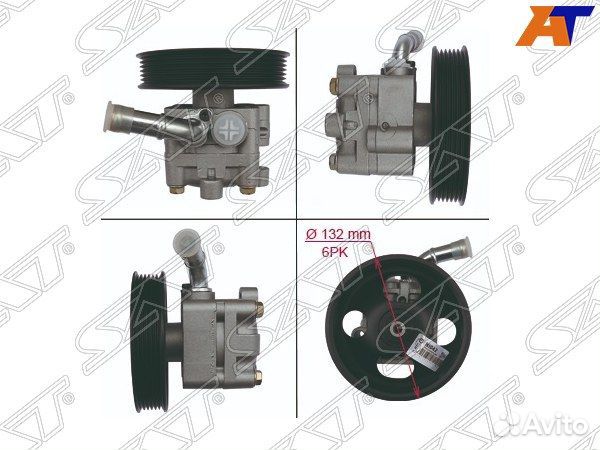 Насос гур nissan teana