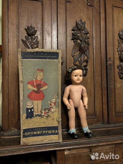 Старинная кукла артель