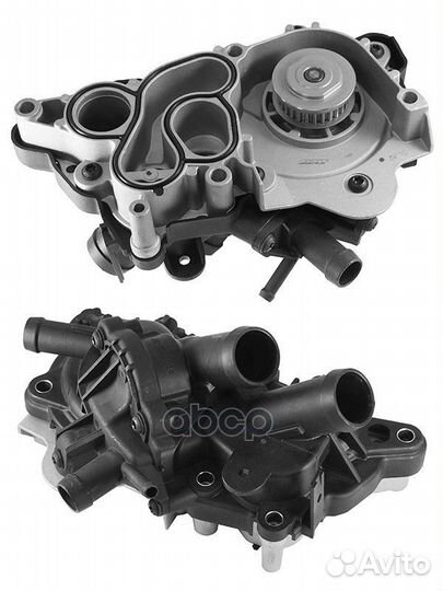 Помпа охлаждения двигателя на VW Polo, Rapid